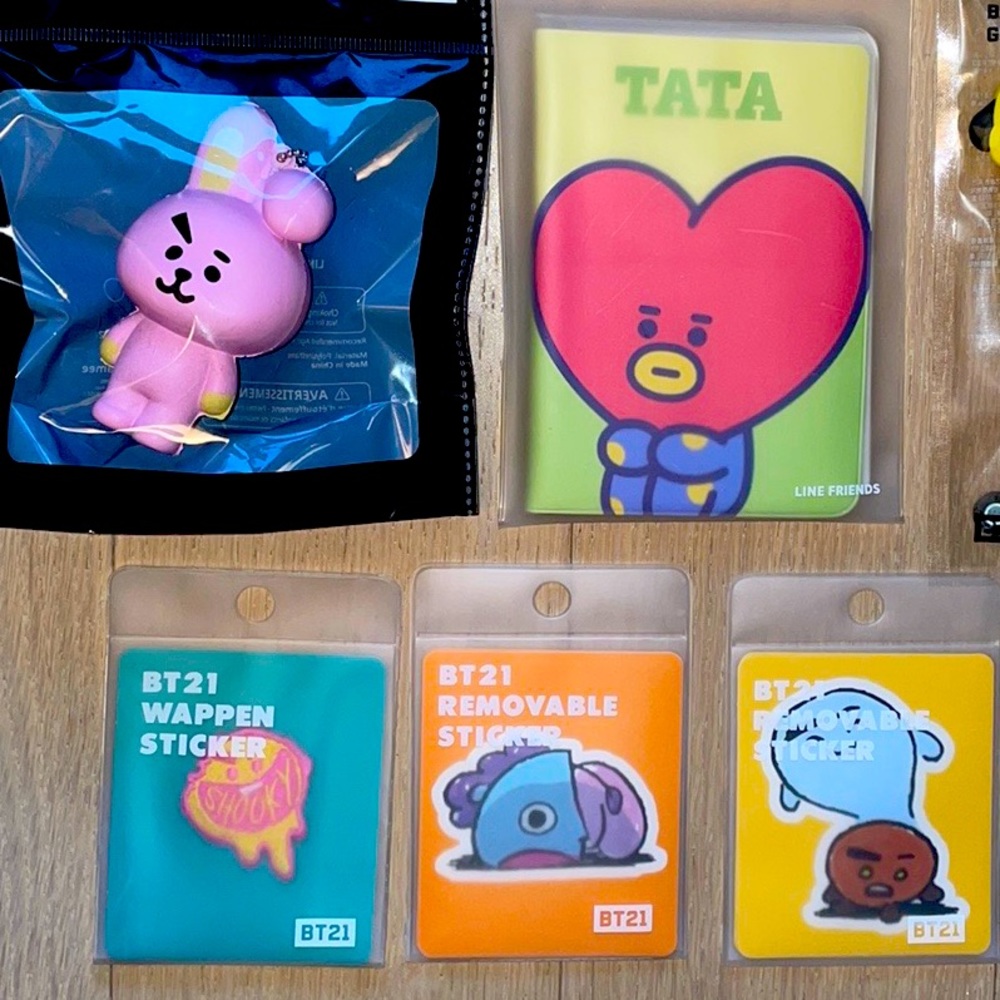 Line Friends BT21 Bundle - NWT
